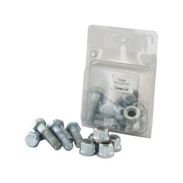 Hex Head Bolt & Nut - M16 x 55mm, Treksterkte 12.9, (5stuks Agripak)