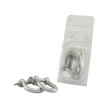 Fermoir à harpe, Broche Ø8mm, Dim. : 8mm (2pcs Agripak)