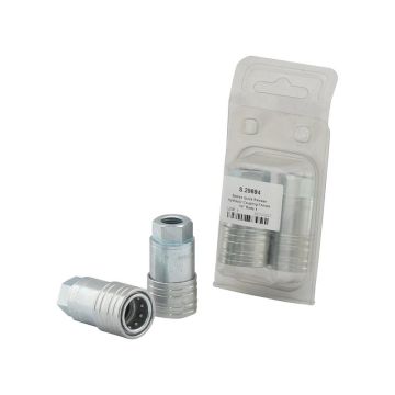 SNELKOPPELING 1/4\"F-F BSP AGRIPAK