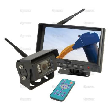 Draadloze achteruitrij camera systeem met 7'' LCD monitor & 1 camera