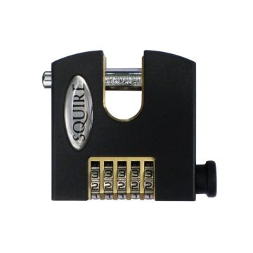 Squire Recodable Stronghold Padlocks - Brass (Security rating: 7)