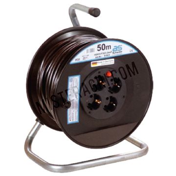 Kabeltrommel - 25 m, 230 V, 16 A