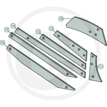 Risterstrip SRP350WL1 - links(Rabe)