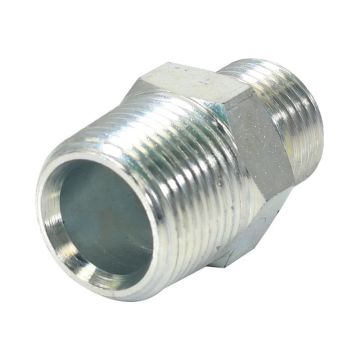 Hydraulisch verloopstuk 3/4'' NPTF Man x 1/2'' BSP Man