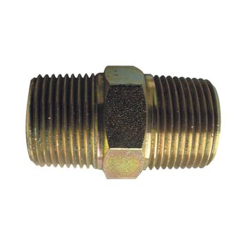 Hydraulisch verloopstuk 1/2'' NPTF Man x 1/2'' NPTF Man