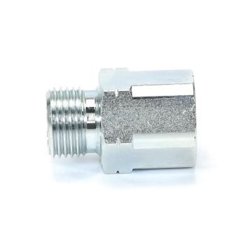 Hydraulisch verloopstuk 1/2'' BSP Man x M22x1.50 Metrisch vast vrouwelijke adapter