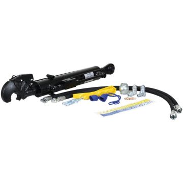 Hydraulisch Topstang (Cat.1/2) Kogel en Q.R CBM Haak, Cylinder binnen Ø: 50mm, Min. Lengte: 470mm.