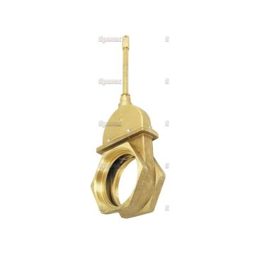 Schuifafsluiter - Dubbel schroefdraad - Zware uitvoering 6''