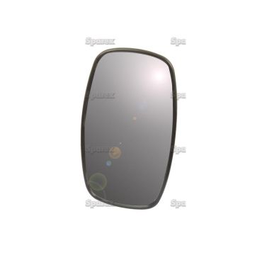 Spiegel - Rechthoekig, (Plat), 250 x 140mm, rechts / links