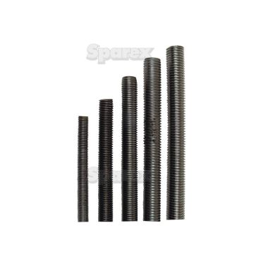 Draadeind M10 4.6 zwart