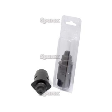 Fiche 7 broches (plastique), mâle 12V (Agripak 1 pcs)