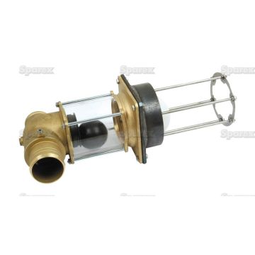 Overstroomventiel voor twee bakken MZ 80mm