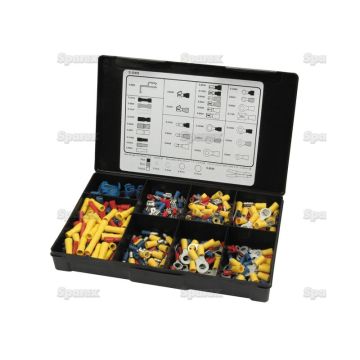 Assortiment Kabelschoenen, enkele trekontlasting, Assortiment (Handipak 380 stuks)