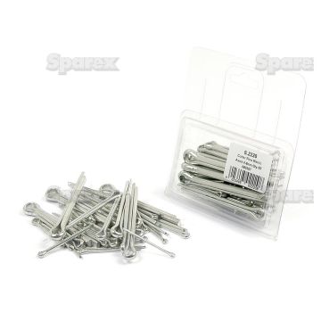 Goupilles fendues, Ø2 - 8 x 40 - 75mm (Agripak 50 pièces)