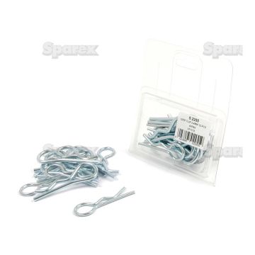 Assortiment d'épingles à cheveux Ø3-4 mm 12 pièces Agripak
