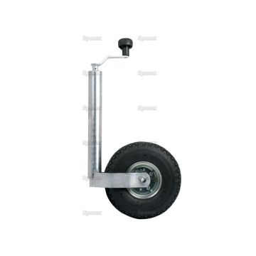 Steunwiel Uitdraaibaar, Slange Ø 48mm - hydraulisch