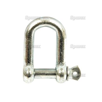 D-Clasp Galvanisé, Broche Ø12mm x 24mm Largeur de la griffe