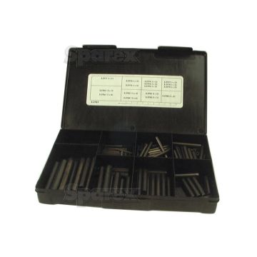Plasticdoos Rolspieen - Assortment 127stuks (Din: 7343) Handipak