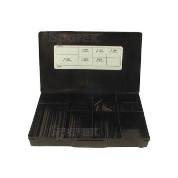 Plasticdoos Holspieen Assortment - Ø3 - 10 x 40 - 100mm, 60 stuks Handipak.