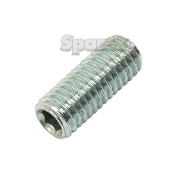 Inbusbout, Afm.: M5x10mm (Din 916) Treksterkte: 14.9.
