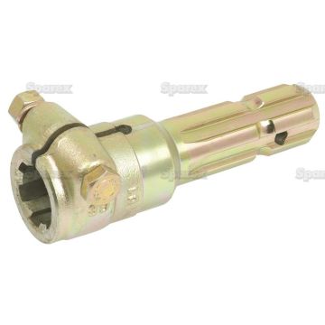 Aftakas Verlengstukken - Spiebaan inwendig 1 3/8'' - 6 x Spiebaan uitwendig 1 3/8'' - 6 met Klembout.