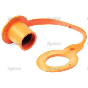 Capuchon anti-poussière 3/8'' Orange pour la partie homme