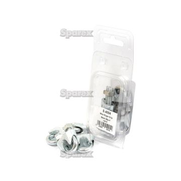 Staaldraadklem, Draad Ø8mm (5/16'') 4 stuks Agripak