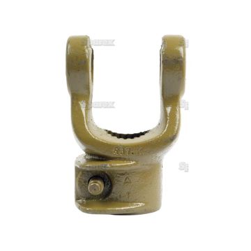 Aftakas Snelsluitgaffels (Afm. Kruisstuk: 27 x 74.5mm) Afm: 1 3/8\"-21 Tanden