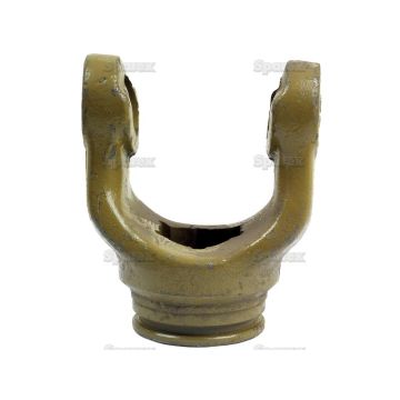Aftakas Profielpijpgaffels (Afm. Kruisstuk: 30.2 x 106.5mm) Profiel: Ster, Maat: 51mm, Ref: S4.