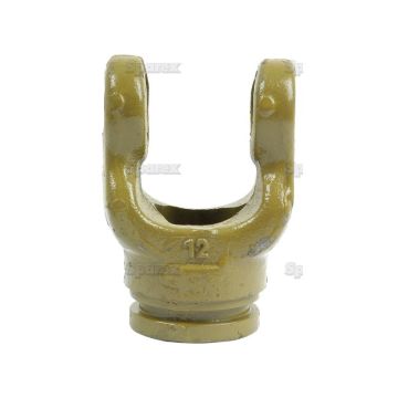 Aftakas Profielpijpgaffels (Afm. Kruisstuk: 22 x 54.8mm) Profiel: Triangle, Maat: 32.5 x 2.6mm, Ref: 12503.