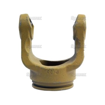 Aftakas Profielpijpgaffels (Afm. Kruisstuk: 30.2 x 106.5mm) Profiel: Triangle, Maat: 54 x 4mm, Ref: 12512.