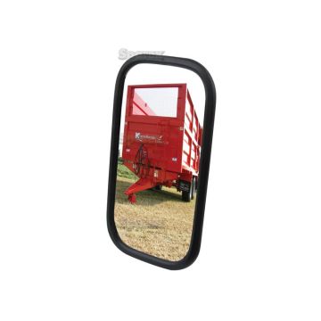 Spiegel - Rechthoekig, (Plat), 240 x 130mm, rechts / links