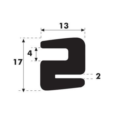 S' Type Raamprofiel