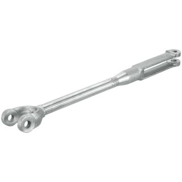 Stelinrichting compleet - Vork Gat Ø 16mm- Vork Gat Ø 16mm - Min. Lengte:525mm -