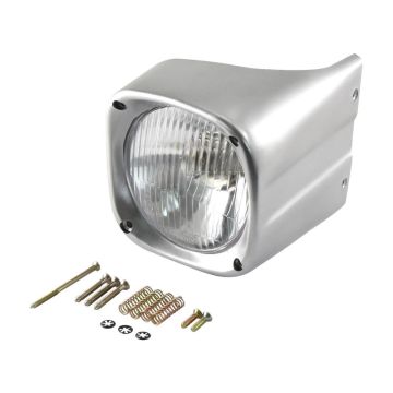 Koplamp en Houder, Links (Rechts Dip)