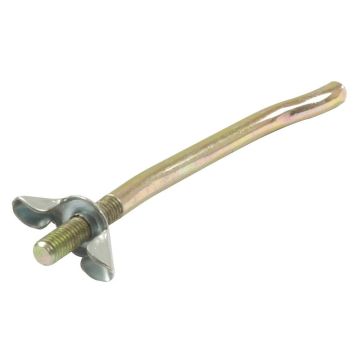 Support de capot avec écrou à oreilles