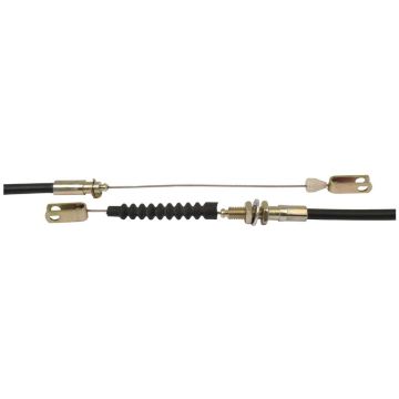 (Voet) Gaskabels - Lengte: 710mm, Lengte buitenkabel: 402mm.