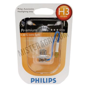 Ampoule halogène, 12V 55W, H3