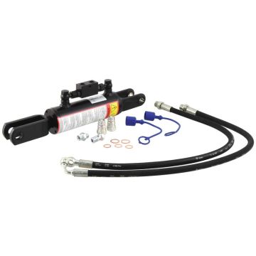 Hydraulische stabilisator (Met: Slangen) -  Vork Gat Ø 22mm -  Vork Gat Ø 22mm - Min. Lengte: 480mm, Cylinder binnen Ø: 70mm.