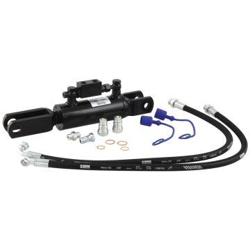 Hydraulische stabilisator (Met: Slangen) -  Vork Gat Ø 18mm -  Vork Gat Ø 26mm - Min. Lengte: 400mm, Cylinder binnen Ø: 63mm.