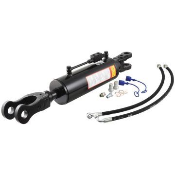 Hydraulische stabilisator (Met: Slangen) -  Vork Gat Ø 36mm -  Vork Gat Ø 36mm - Min. Lengte: 830mm, Cylinder binnen Ø: 120mm.