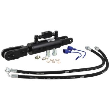 Hydraulische stabilisator (Met: Slangen) -  Vork Gat Ø 22mm -  Vork Gat Ø 23x50mm - Min. Lengte: 480mm, Cylinder binnen Ø: 70mm.