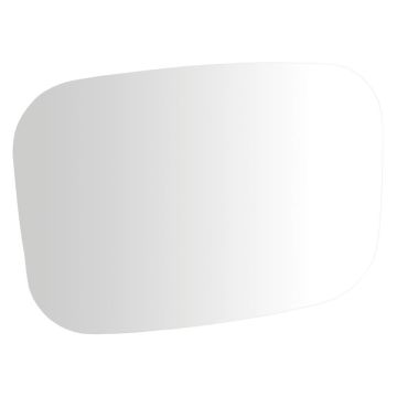 Spiegelglas - Rechthoekig, (Gebogen - Verwarmd), 309 x 249mm