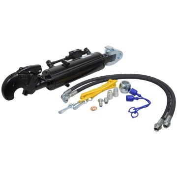 Hydraulische Topstang (Cat.3/3 (Ø32/32mm)) Scharnier en Q.R CBM Haak, Cylinder binnen Ø: 90mm, Min. Lengte : 620mm.
