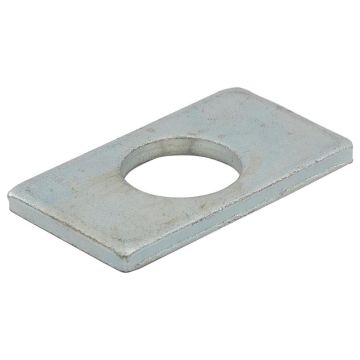 Afdekplaat 45x80mm Gat Ø 30.5mm