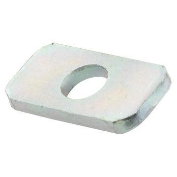Afdekplaat 40x80mm Gat Ø 23mm
