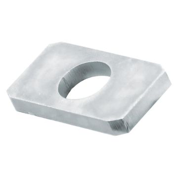 Afdekplaat 35x65mm Gat Ø 22mm