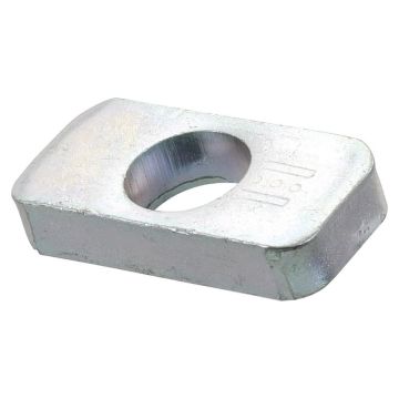 Afdekplaat 40x80mm Gat Ø 28mm