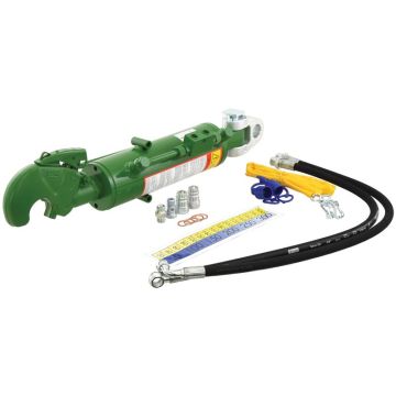Hydraulische Topstang (Cat.3/3 (Ø32/32mm)) Scharnier en Q.R CBM Haak, Cylinder binnen Ø: 90mm, Min. Lengte : 625mm.