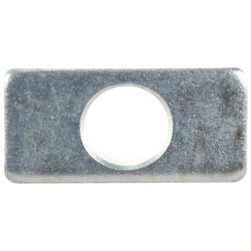 Afdekplaat 30x60mm Gat Ø 20.5mm